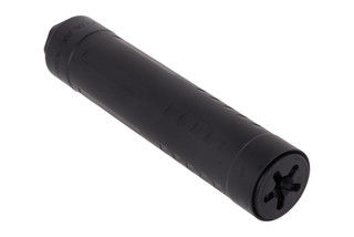 FN America CATCH 22Ti 22LR Suppressor in black with titanium tube